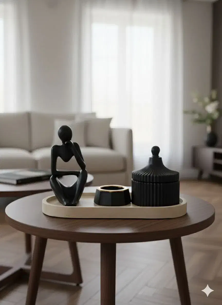 ادمک متفکر سنگ مصنوعی|مجسمه، تندیس، ماکت|بجنورد, |دیوار