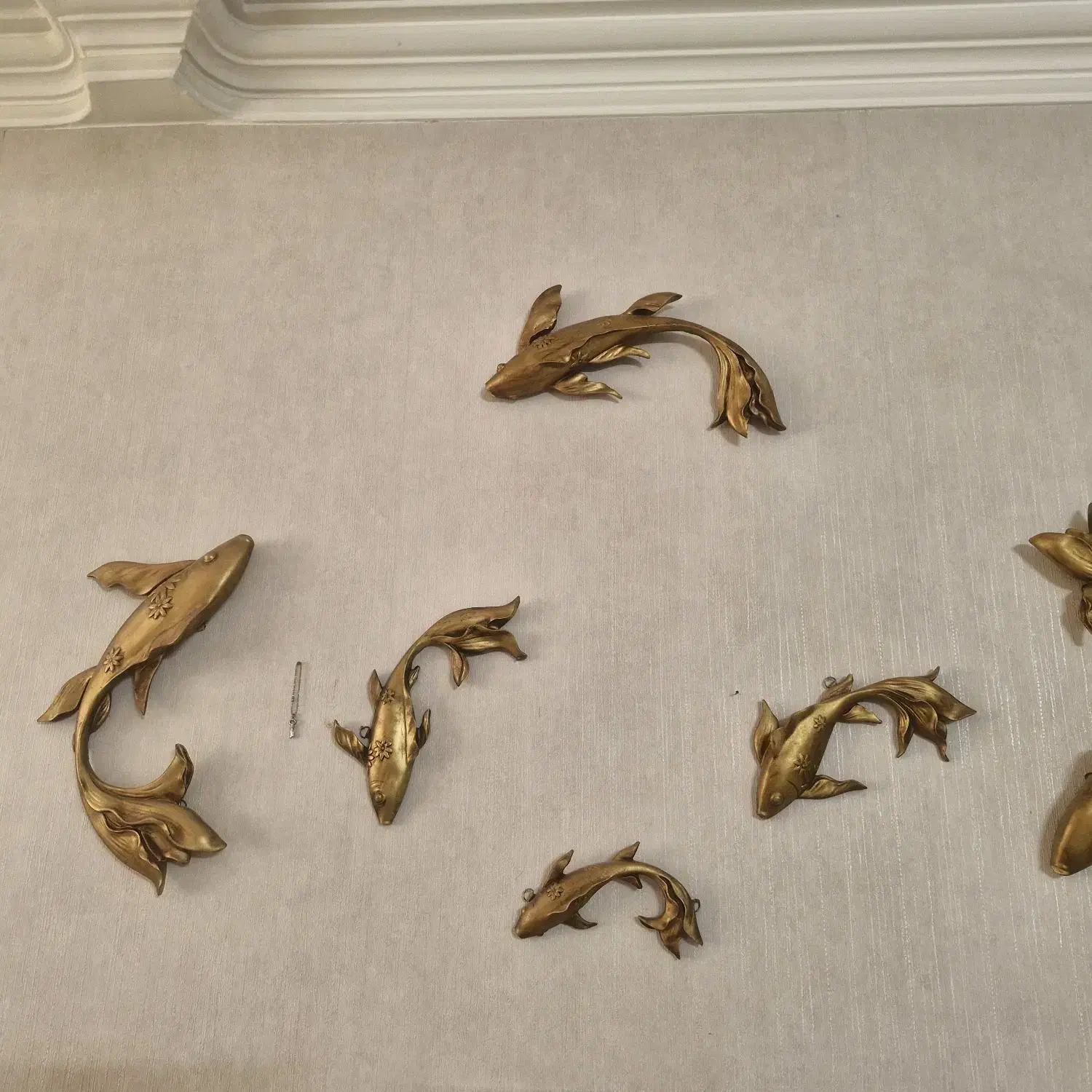 ۶عددمجسمه ماهی درحدنو|مجسمه، تندیس، ماکت|ازنا, |دیوار