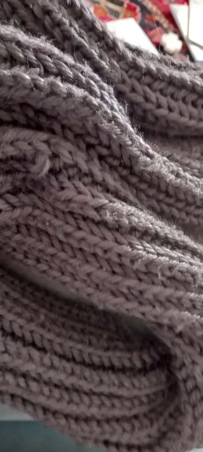 شال گردن درشت دانه دستباف|لباس|شیراز, ریشمک|دیوار