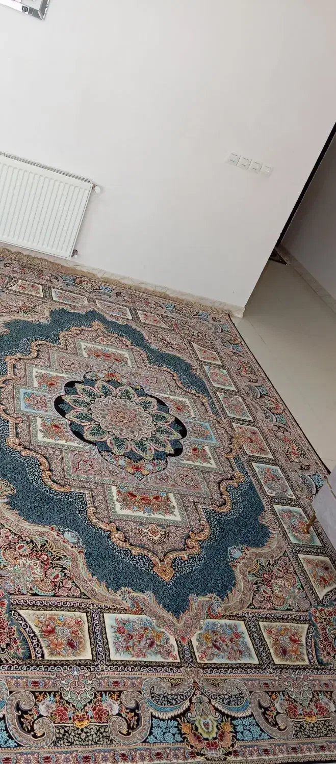 دو تخته فرش 9متری 1200شانه|فرش|خرم‌آباد, |دیوار