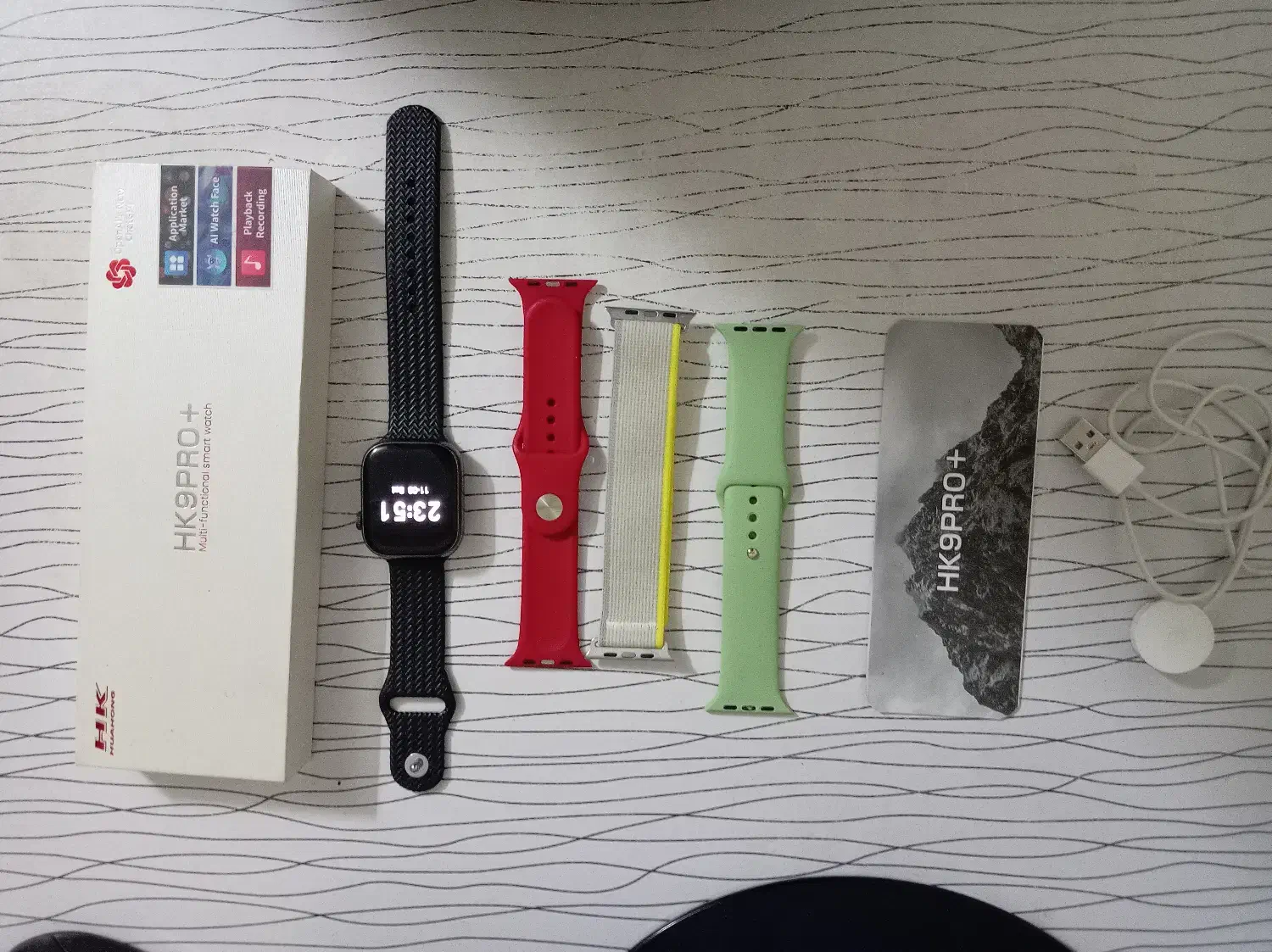 ساعت هوشمند hk9 pro plus . فول کپی اپل واچ|ساعت|تهران, مینای جنوبی|دیوار