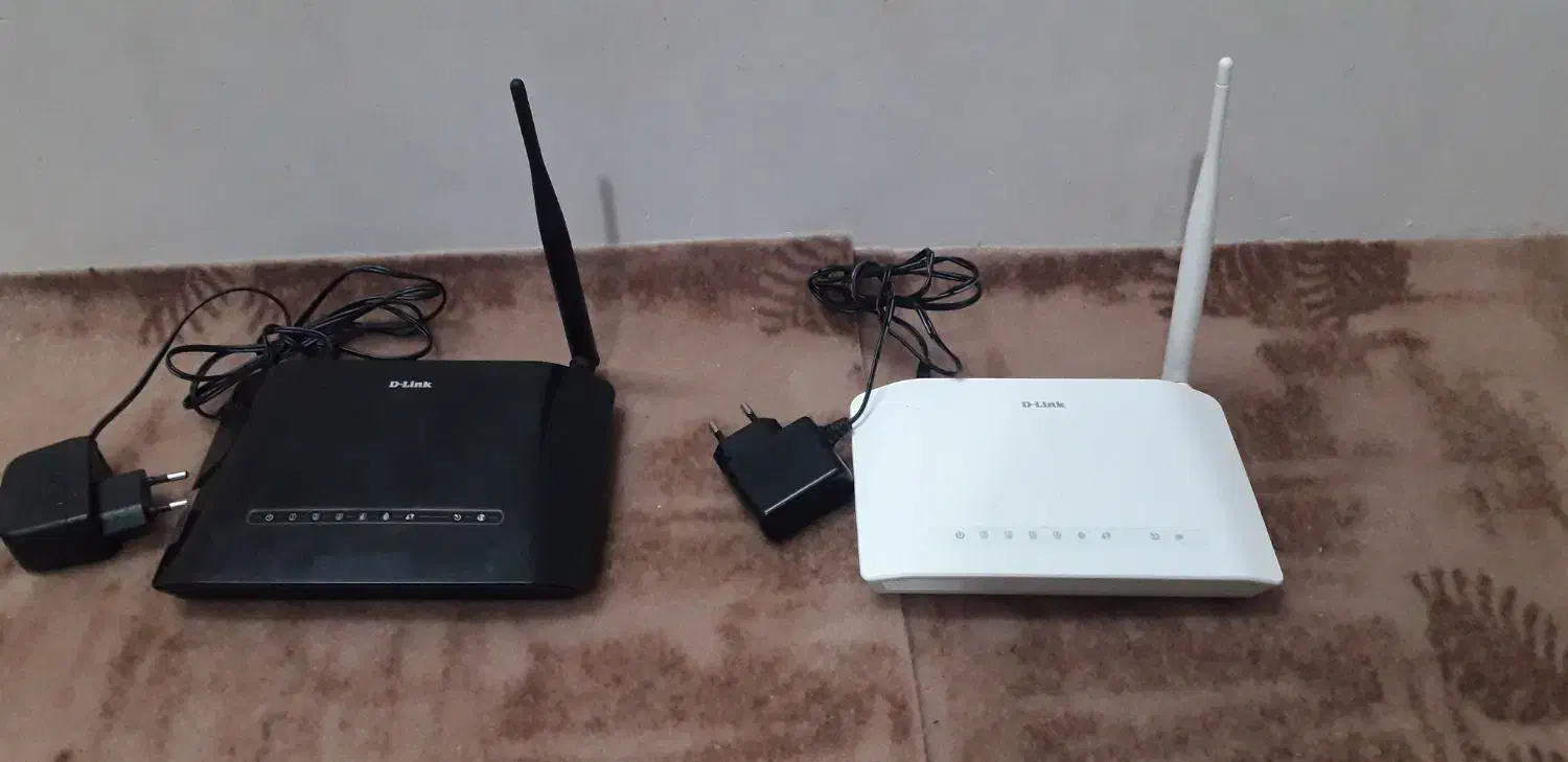 مودم D-linkمدل 2730u  دوعدد|مودم و تجهیزات شبکه|میانه, |دیوار