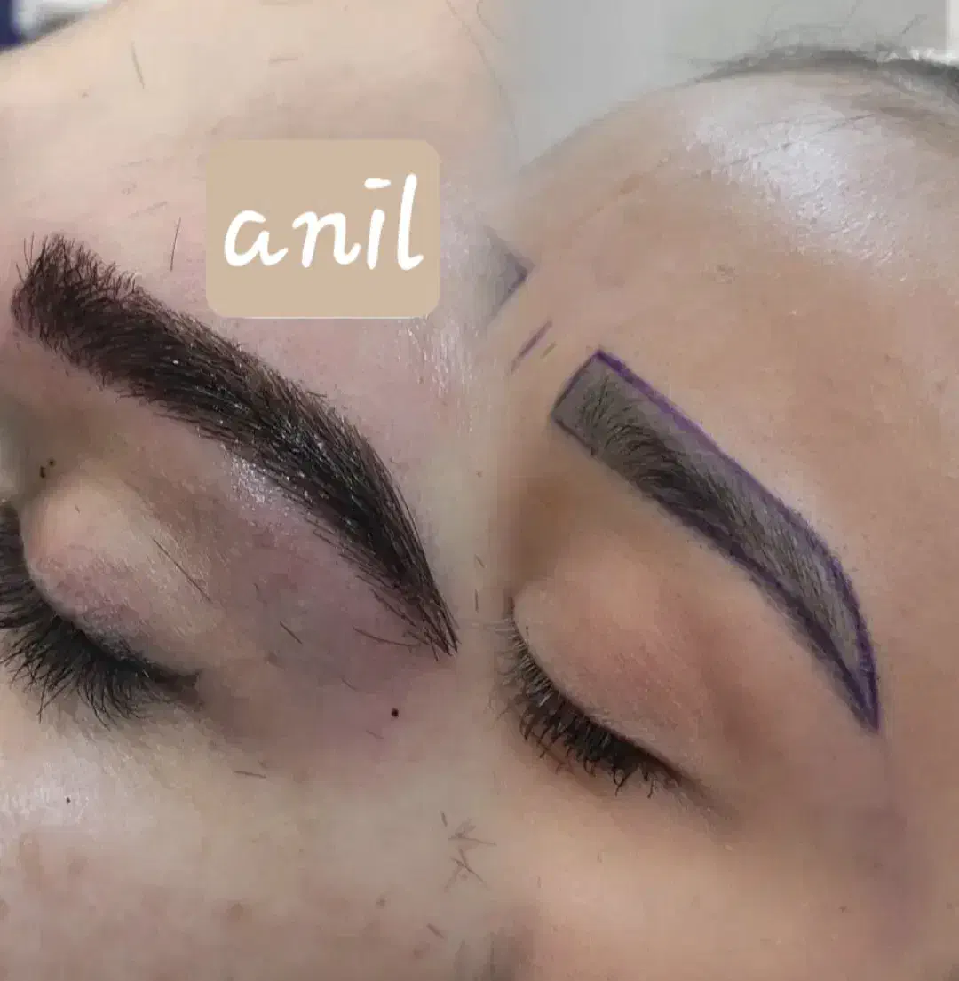 کاشت ابروی طبیعی و دائمی(میکروکاشت)|خدمات آرایشگری و زیبایی|تبریز, |دیوار