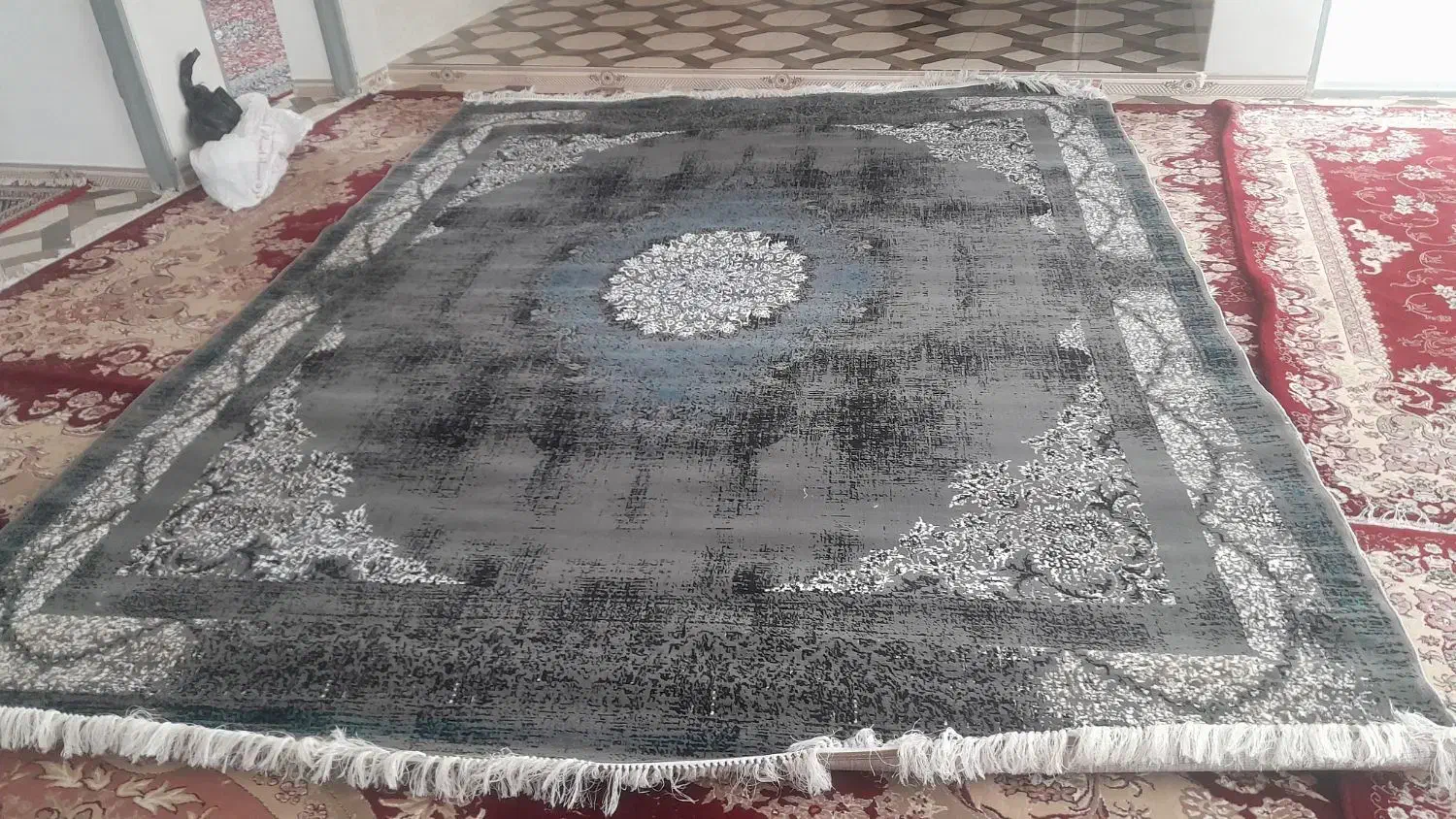 گلیم فرش|گلیم، جاجیم، گبه|سرپل ذهاب, |دیوار