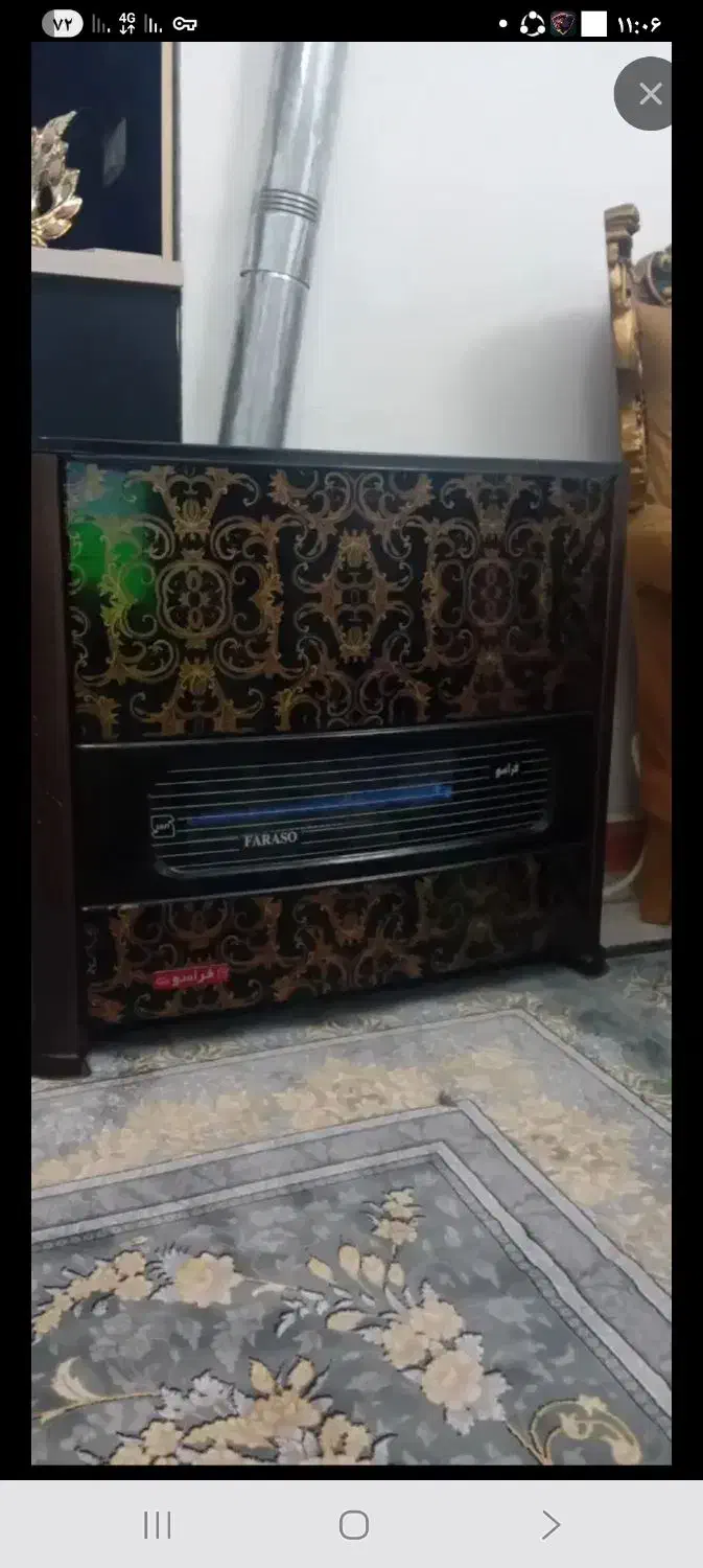 بخاری|بخاری، هیتر، شومینه|قدس, شهرقدس|دیوار