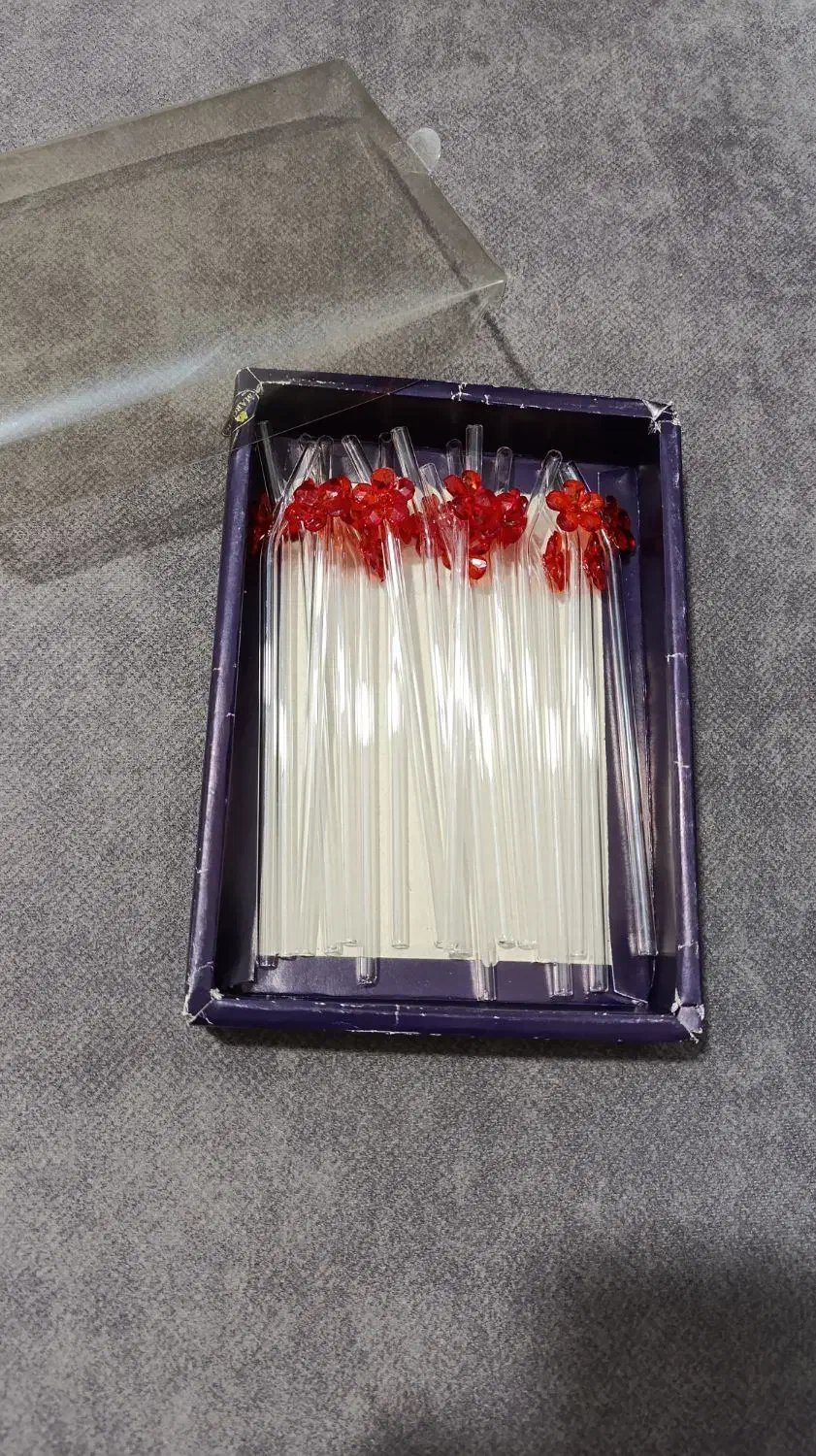 نی شیشه ای نوشیدنی. نو|ظروف سرو و پذیرایی|گنبد کاووس, |دیوار