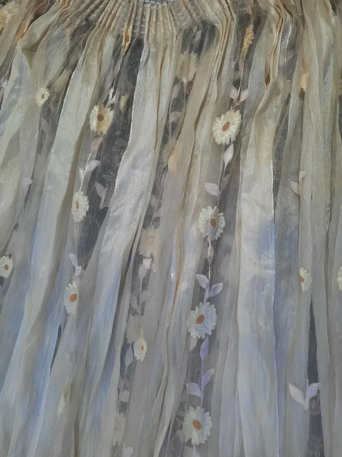 پرده زیبا ودرحدنو۲عدد|پرده، رانر، رومیزی|بندر انزلی, سید آسیه|دیوار