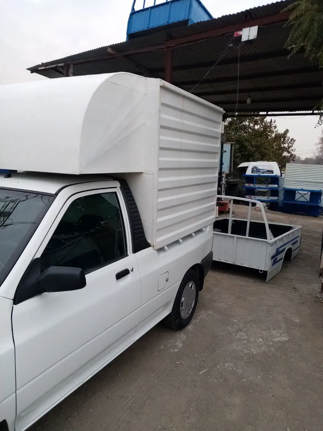 پراید وانت مدل ۱۴۰۱،اتاق مسقف فلزی و لاینر بابل|خودرو سواری و وانت|قدس, شهرک صنعتی گلگون|دیوار