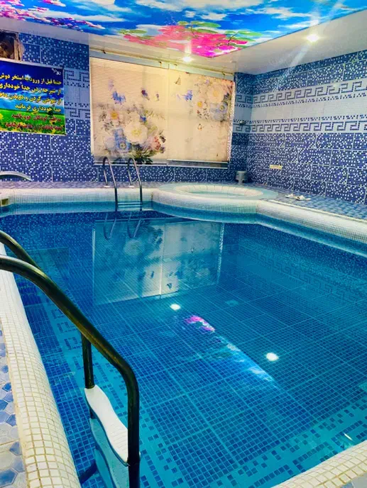 ویلا دوبلکس۲خواب با استخر زلال وجکوزی‌داغ|اجارهٔ کوتاه‌مدت ویلا و باغ|نیشابور, فضل|دیوار