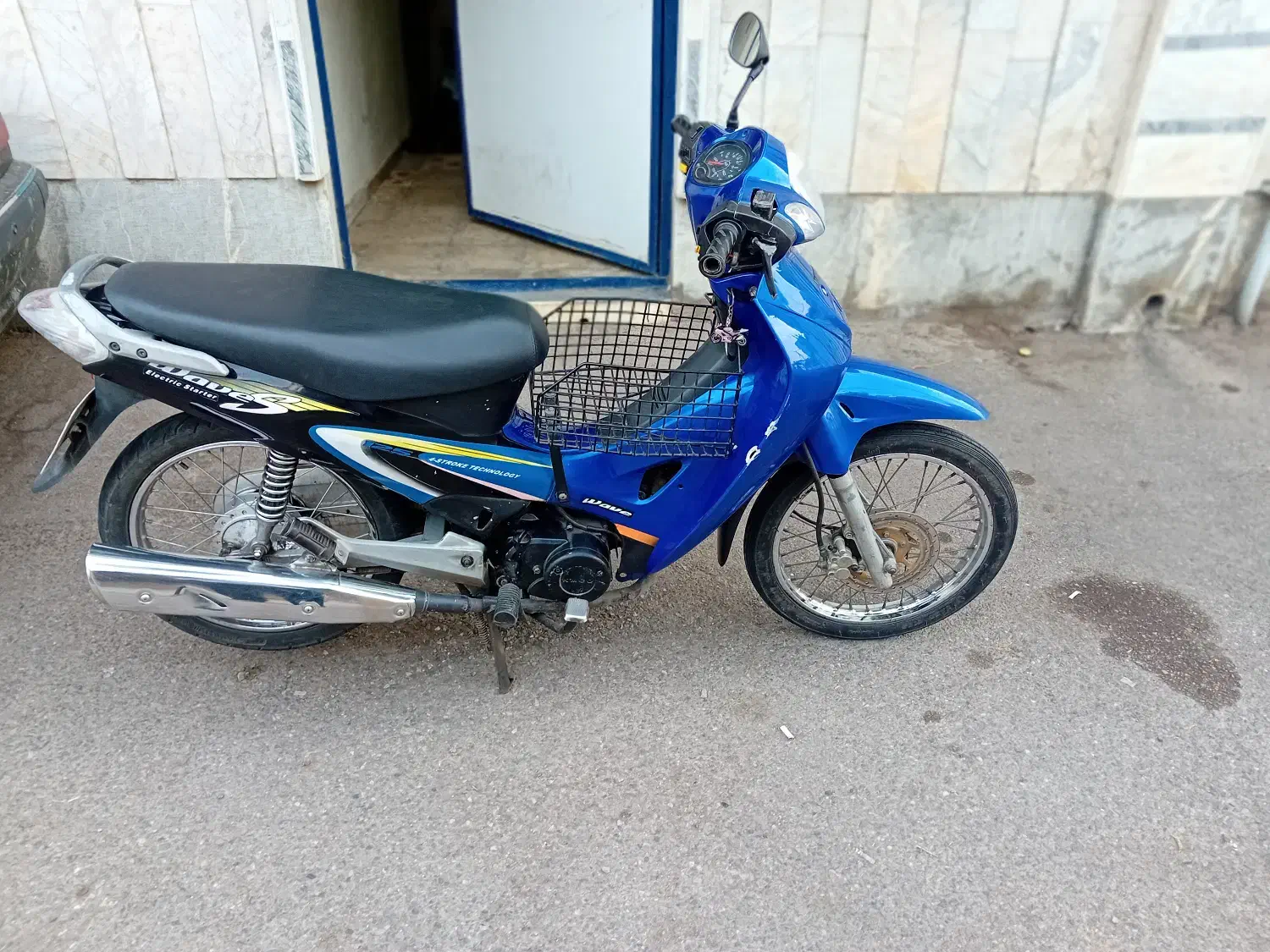 موتور ویو مدل ۹۵ آبی|موتورسیکلت|آستانه اشرفیه, |دیوار