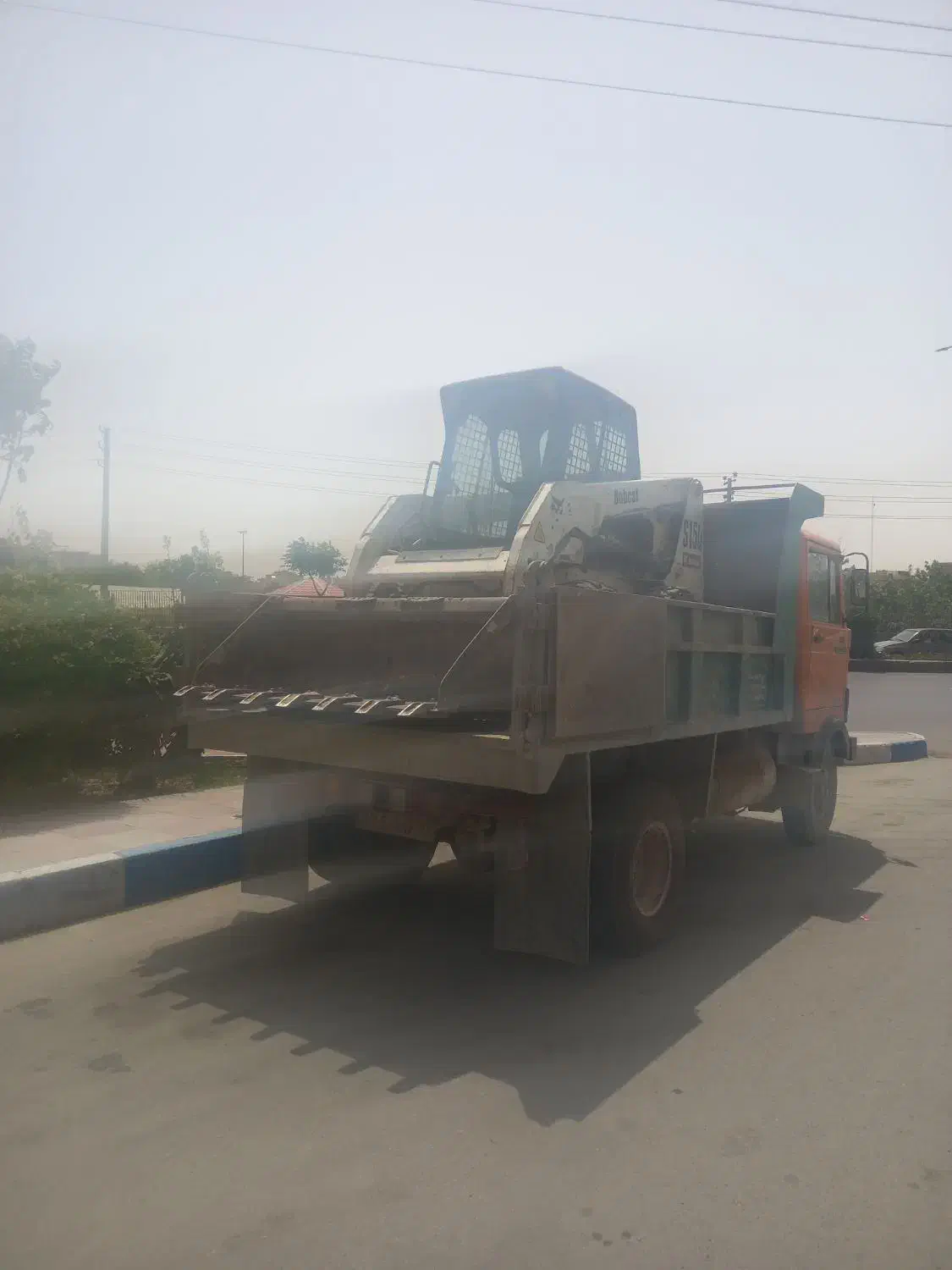 اجاره بابکت خاور به صورت شیفتی وروزانه|خدمات حمل و نقل|شریفآباد, |دیوار