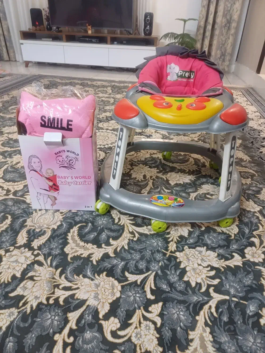 آغوشی و روروئک|کالسکه و لوازم جانبی|پاکدشت, پاکدشت (مامازند)|دیوار