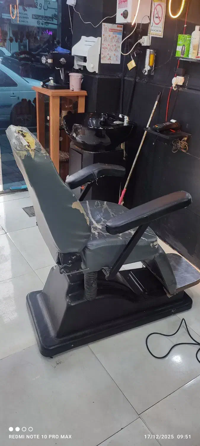 صندلی آرایشگاه 3عدد یکی برقی|آرایشگاه و سالن‌های زیبایی|تربت جام, امام|دیوار