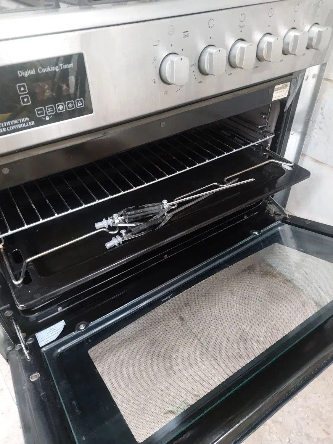 اجاق گاز  فر دار تمام استیل آلتون|اجاق گاز و لوازم برقی پخت‌وپز|پاکدشت, پاکدشت (مامازند)|دیوار