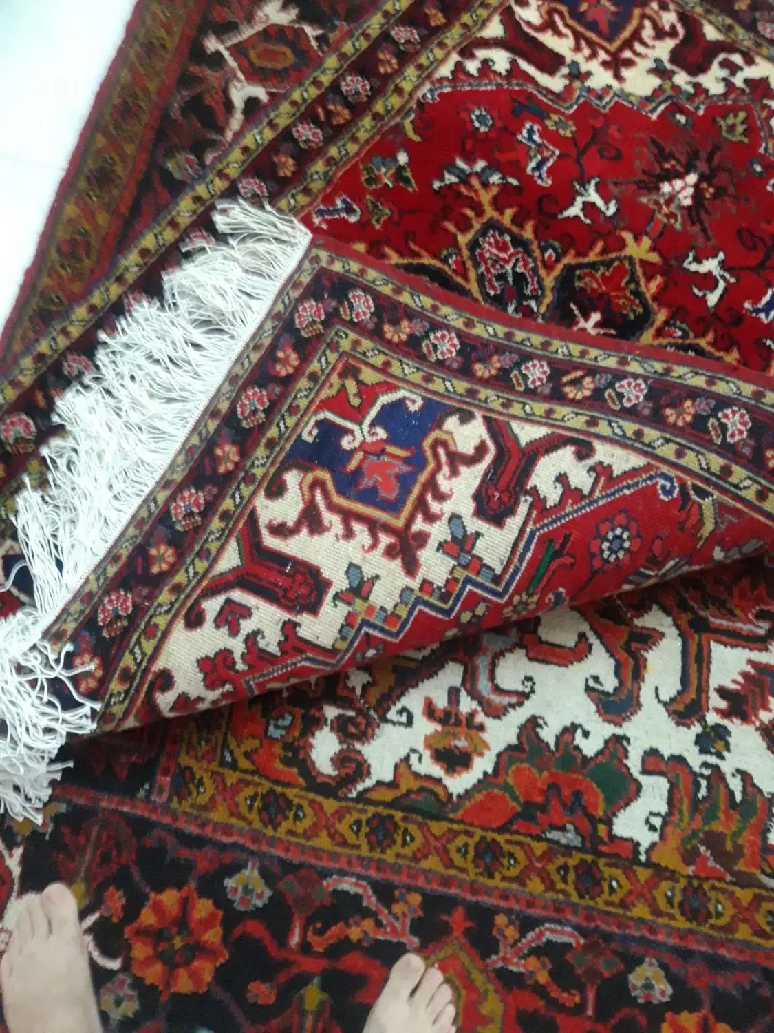 زرنیم|فرش|تبریز, |دیوار