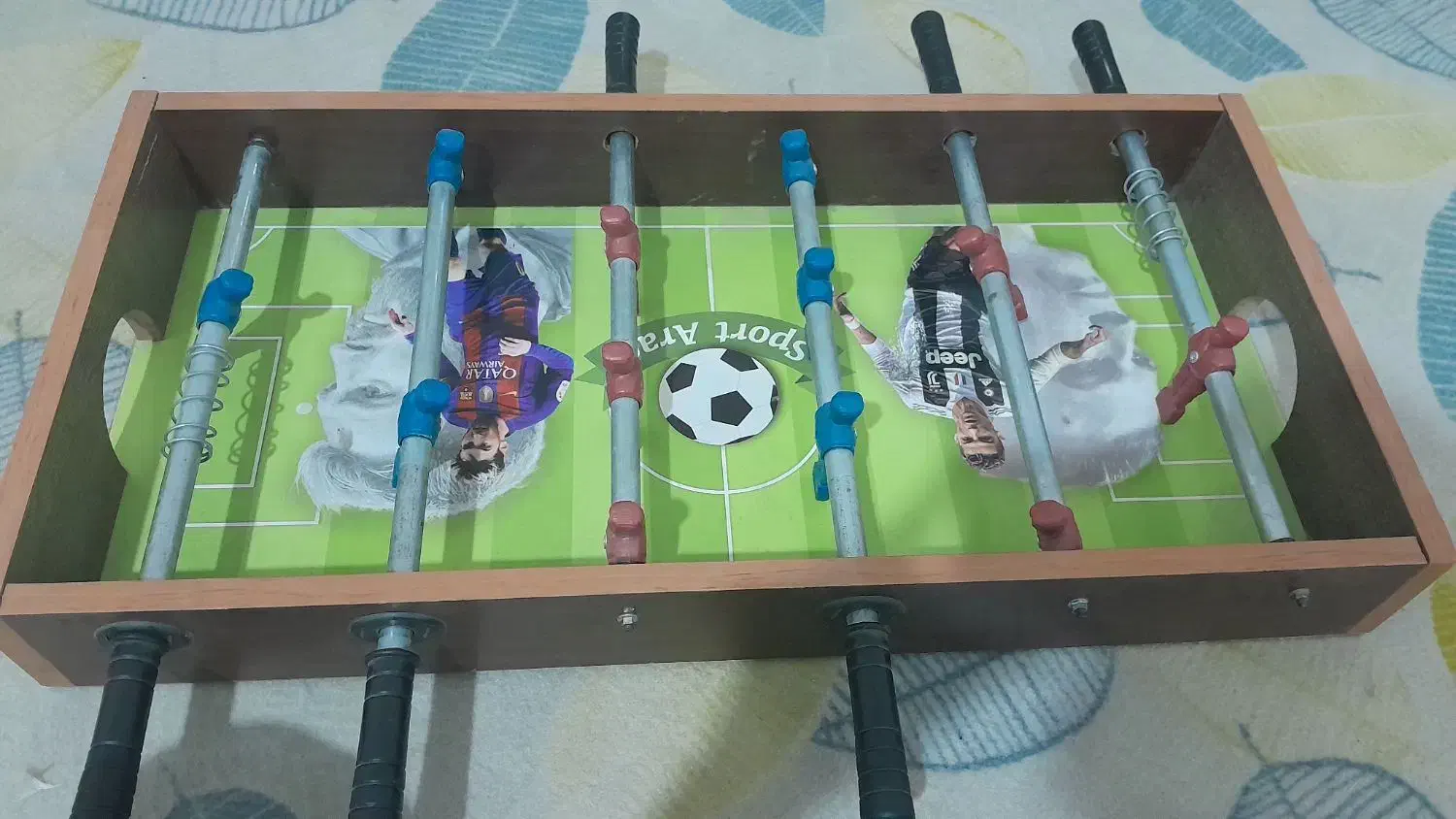 فوتبال دستی چوبی مسی رونالدو|اسباب‌بازی بچه|گلستان (تهران), |دیوار