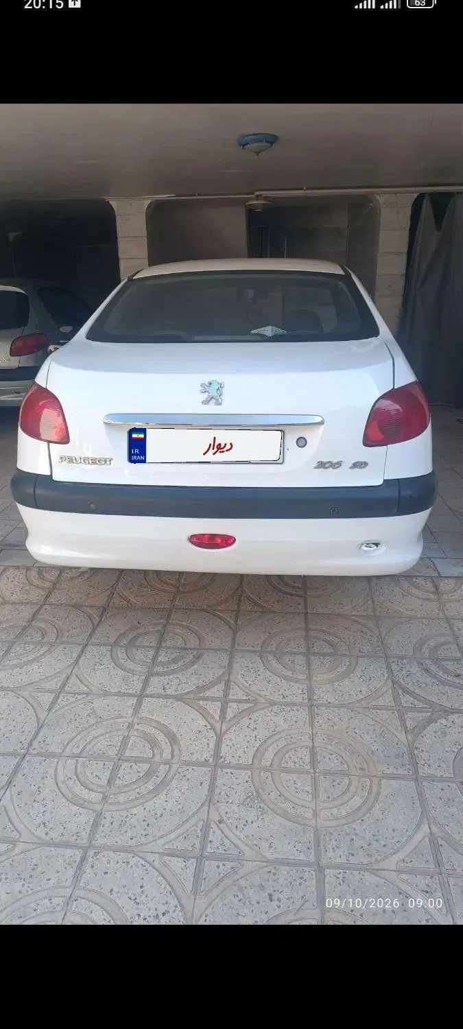 206SD|خودرو سواری و وانت|قزوین, |دیوار