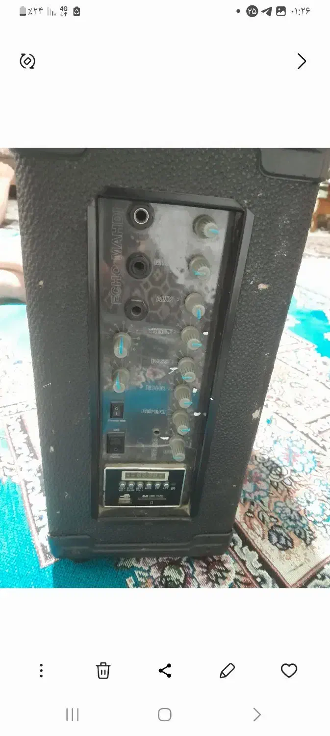 اکو همراه شارژی|صوتی و تصویری|بجنورد, |دیوار