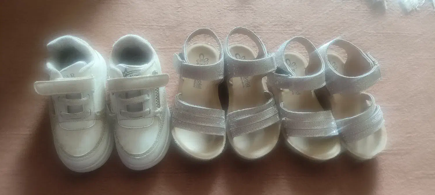 کفش دخترونه جفتی 200|کفش و لباس بچه|ایرانشهر, |دیوار