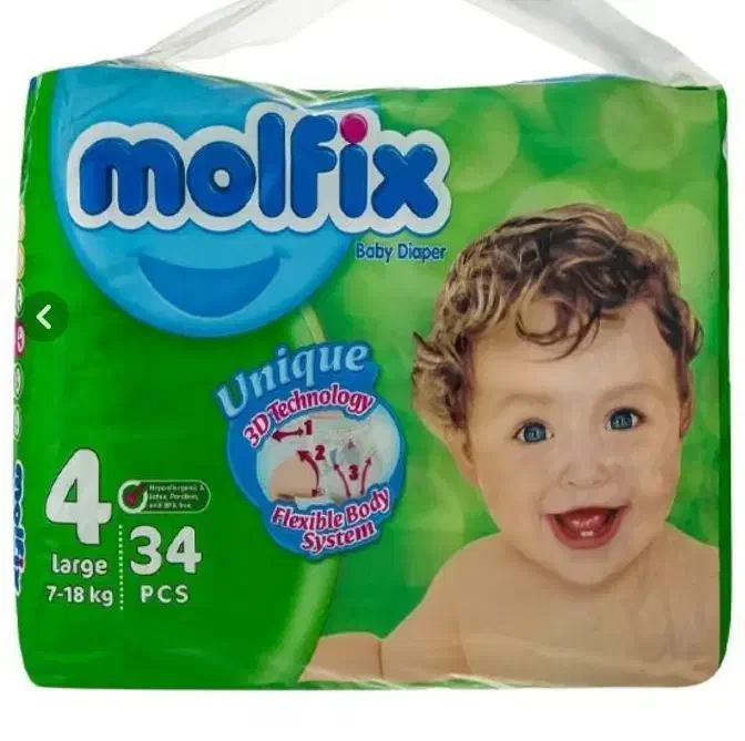 فروش پوشک مولفیکس ۴|اسباب و اثاث بچه|جم, |دیوار