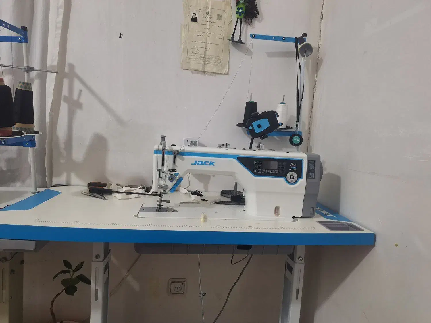 چرخ صنعتی جک a5e|چرخ خیاطی و ریسندگی|پلدختر, |دیوار