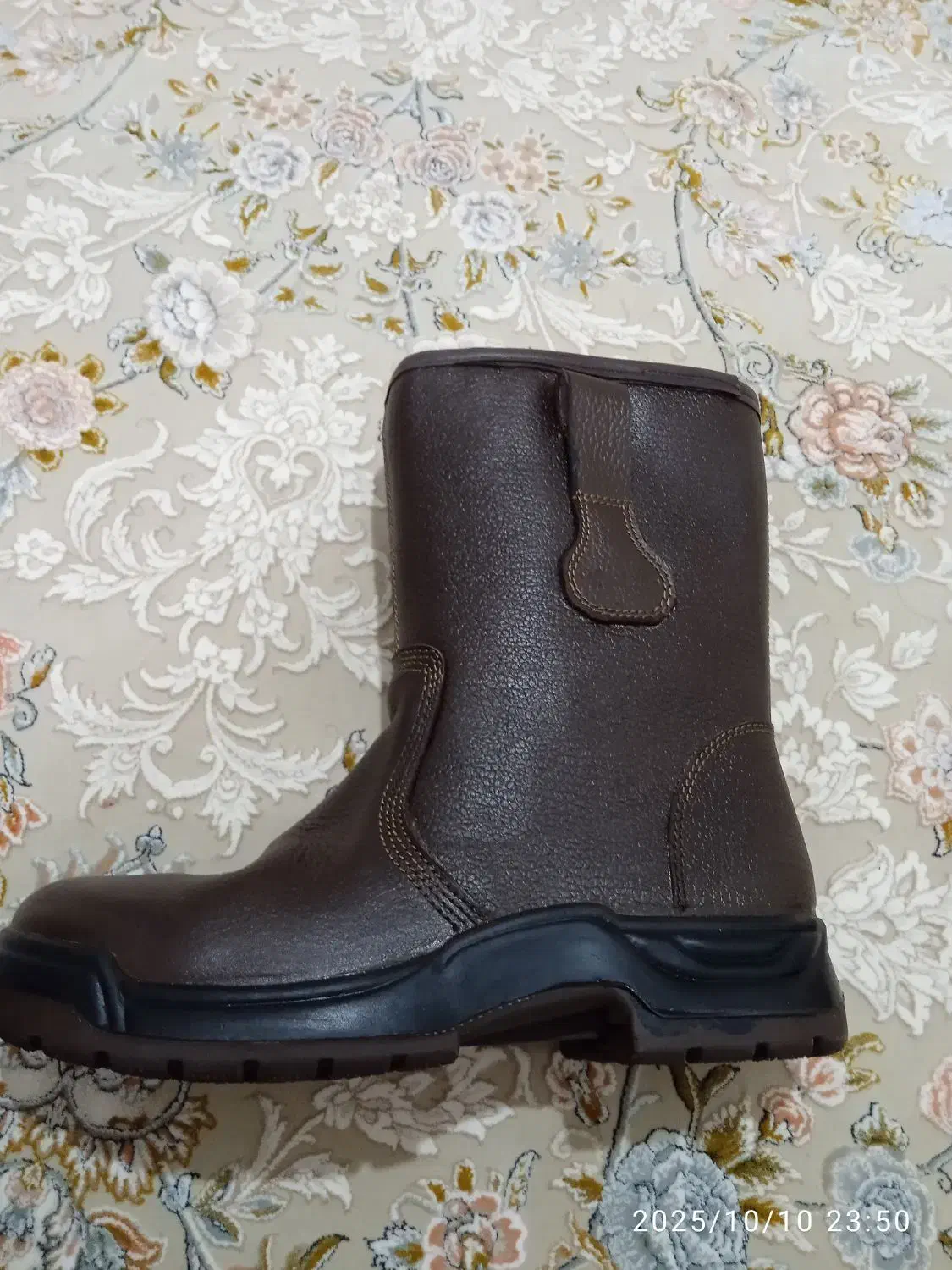 بوت ایمنی چرم طبیعی|کیف، کفش، کمربند|خرمآباد, |دیوار