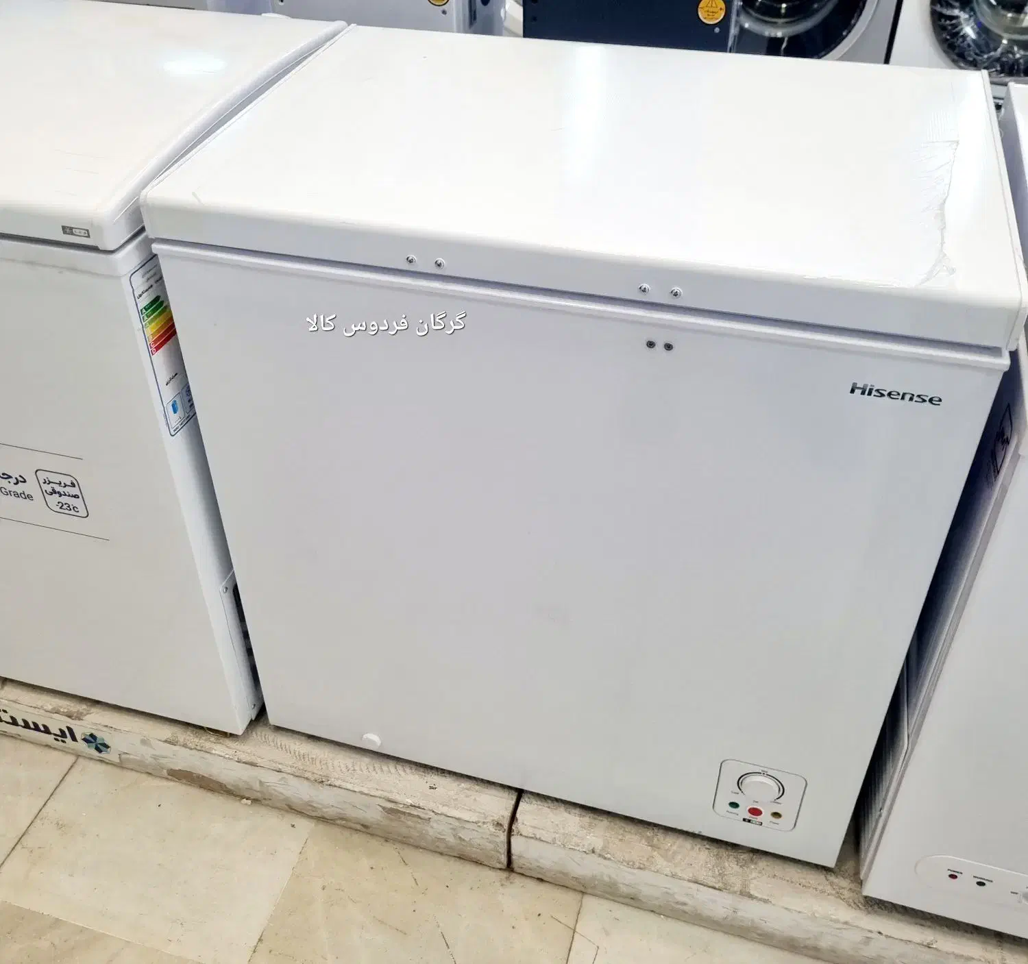 فریزرصندوقی هایسنس وارداتی اصلی باضمانت(فردوس کالا|یخچال و فریزر|گرگان, |دیوار