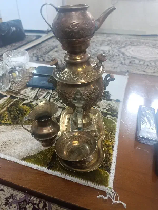 سماور ذغالی|سماور، چای‌ساز، قهوه‌ساز|تهران, دولتخواه جنوبی|دیوار