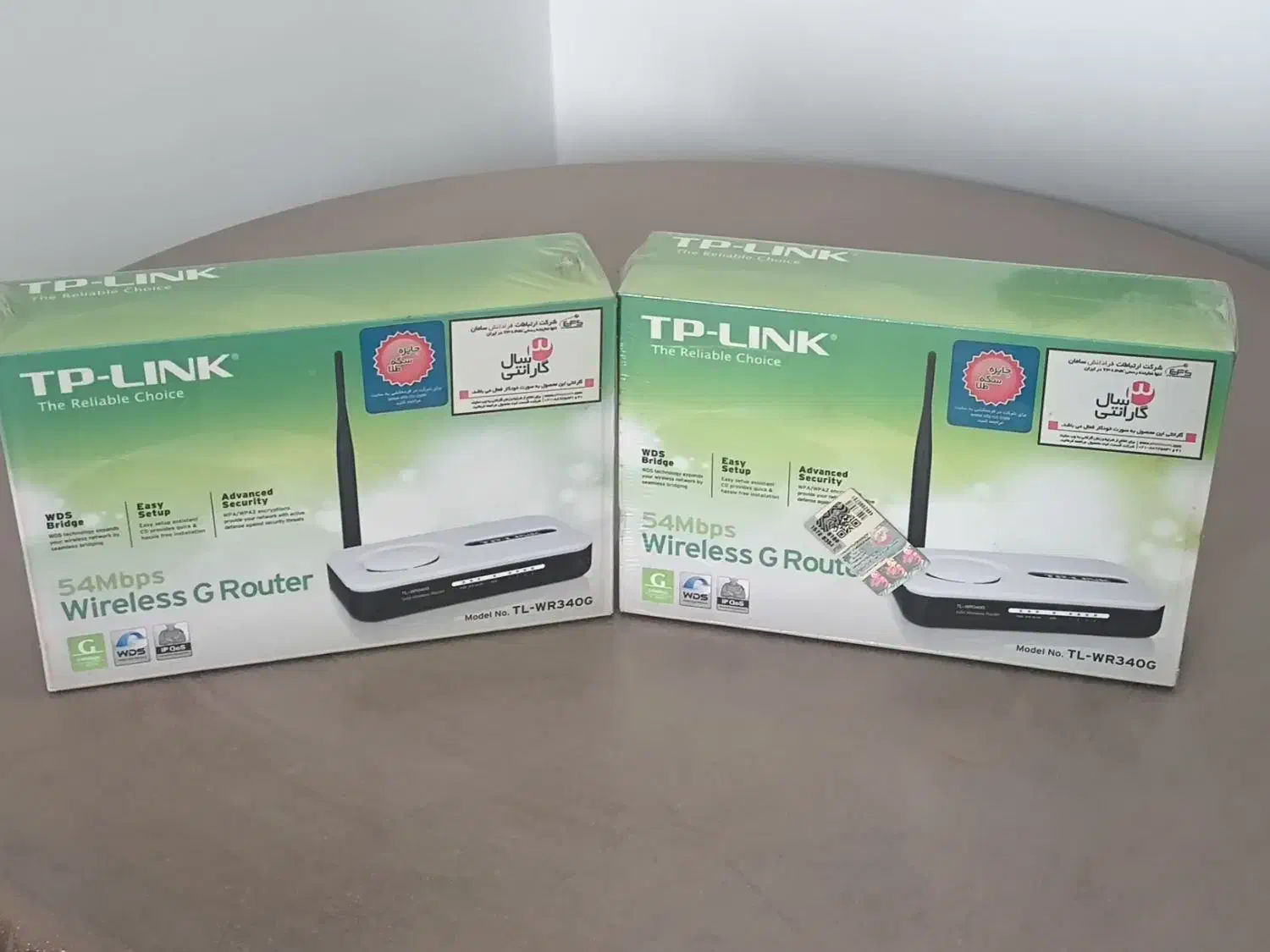 2عدد روتر 54مگابیت tplink نو|مودم و تجهیزات شبکه|قدس, شهر‌قدس|دیوار