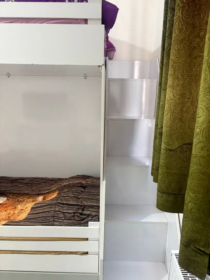 تخت دو طبقه|تخت و سرویس خواب|گلبهار, شهر جدید گلبهار|دیوار