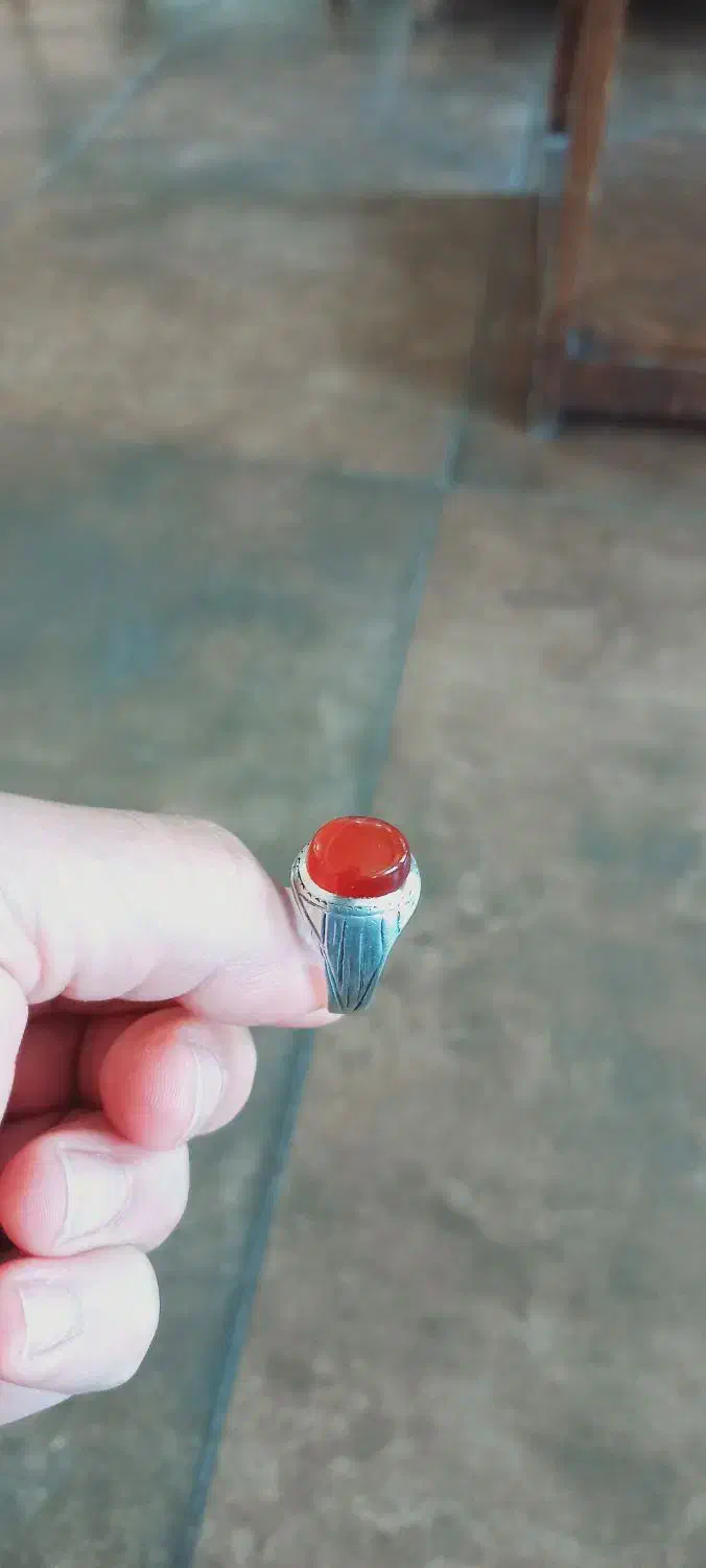 انگشتر فیروزه و عقیق|جواهرات|شیراز, شهرک ولیعصر|دیوار