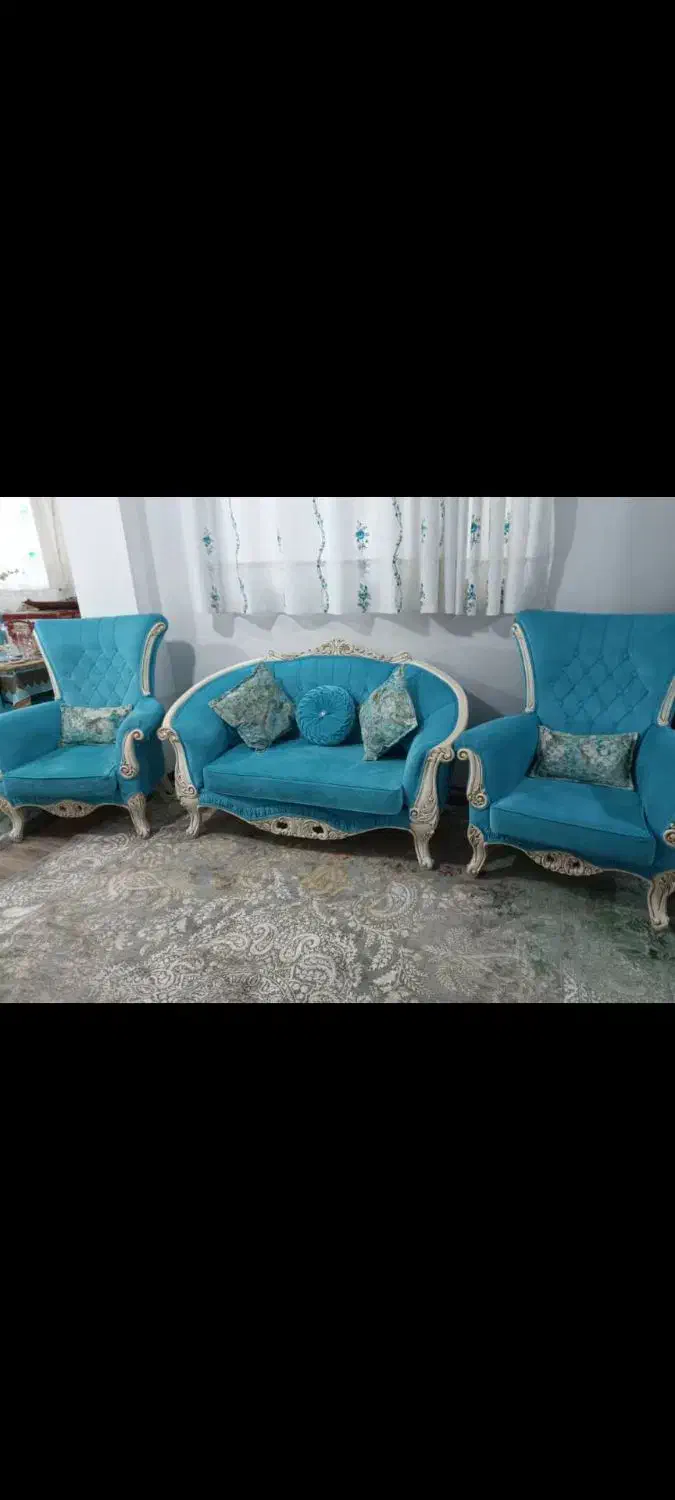 مبل و میز نهارخوری ۶نفره|مبلمان خانگی و میز عسلی|کرمان, |دیوار