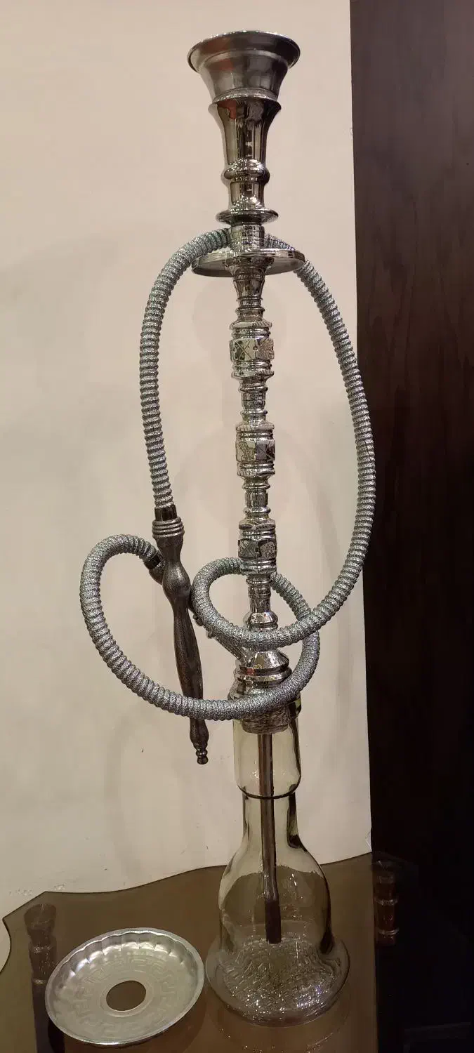 قلیان برنجی اصل بزرگ|کلکسیون اشیاء عتیقه|مشهد, آزادشهر|دیوار