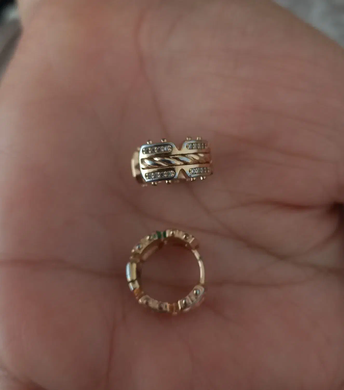 گوشواره حلقه ای ژوپینگ|بدلیجات|بیرجند, |دیوار