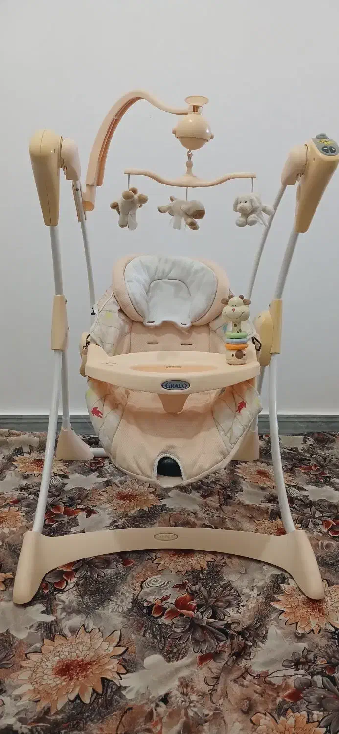 تاب برقی موزیکال برند GRACO (آمریکایی)|اسباب و اثاث بچه|قرچک, داوود آباد|دیوار