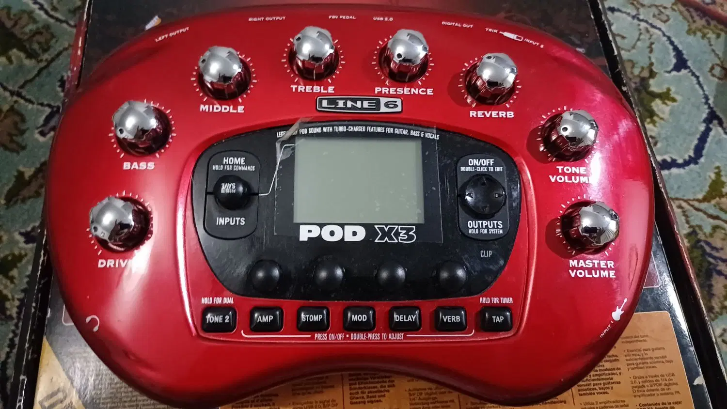 effect line6 pod x3|گیتار، بیس، امپلیفایر|تهران, سعادتآباد|دیوار