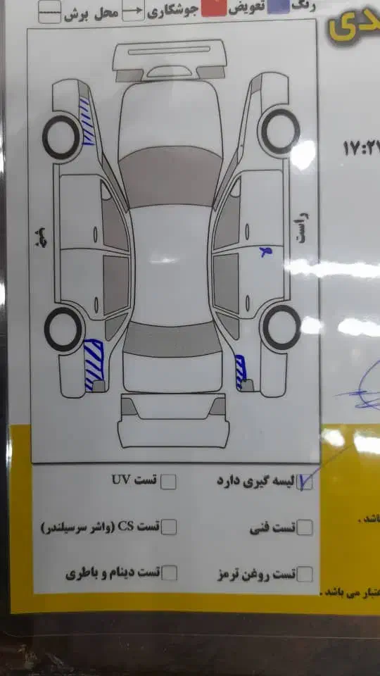 پژو پارس دوگانه کارخانه مدل ۹۶|خودرو سواری و وانت|شاهرود, |دیوار