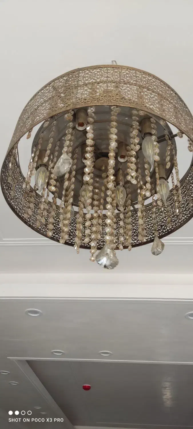 لوستر|لوستر و چراغ آویز|اسلام‌شهر, مطهری|دیوار