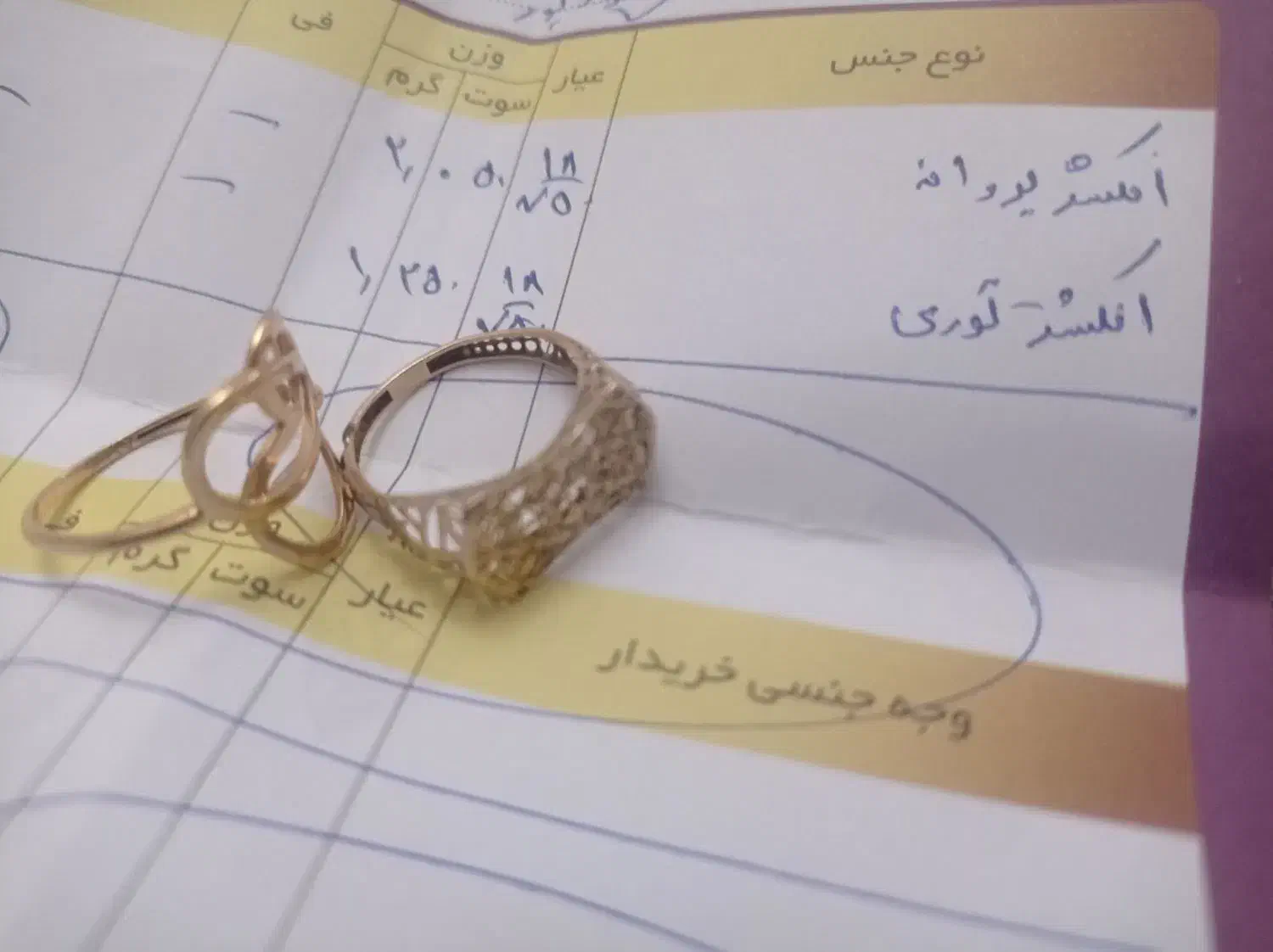 طلا انگشتر|جواهرات|تبریز, |دیوار