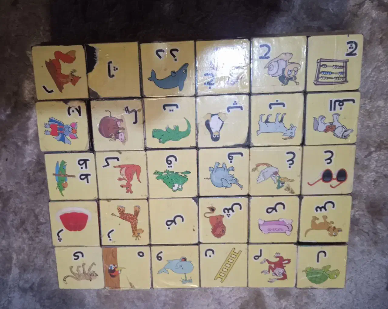 سرگرمی کودکان پازل چهار کاره|اسباب‌‌بازی|قرچک, شهرک طلائیه|دیوار