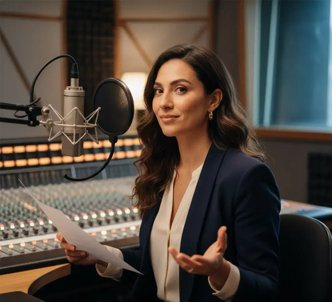 گویندگی زنانه برای تبلیغ، پادکست و دوبله|خدمات رایانه‌ای و موبایل|همدان, |دیوار