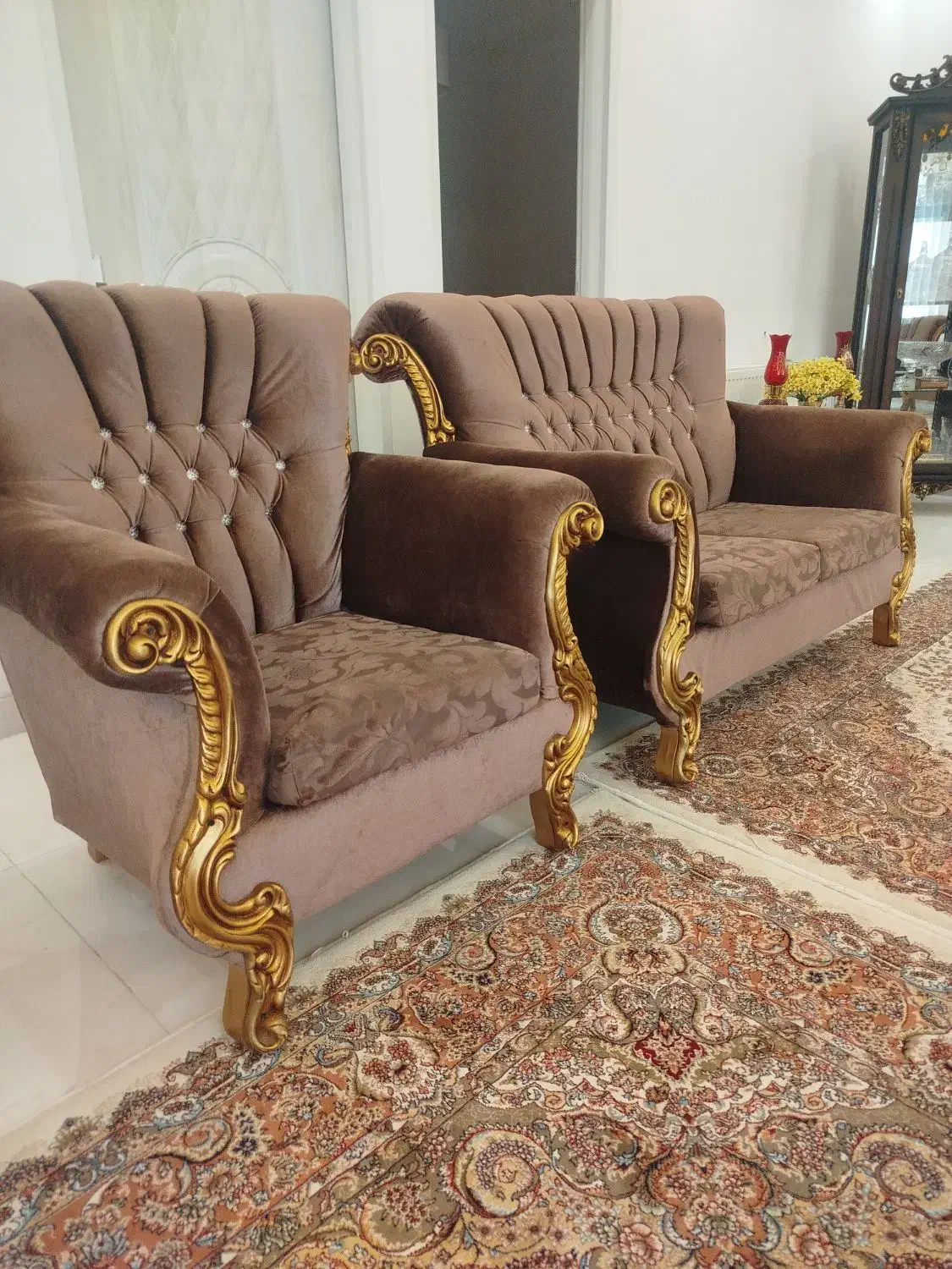 مبل راحتی ۷نفره|مبلمان خانگی و میز عسلی|شازند, |دیوار