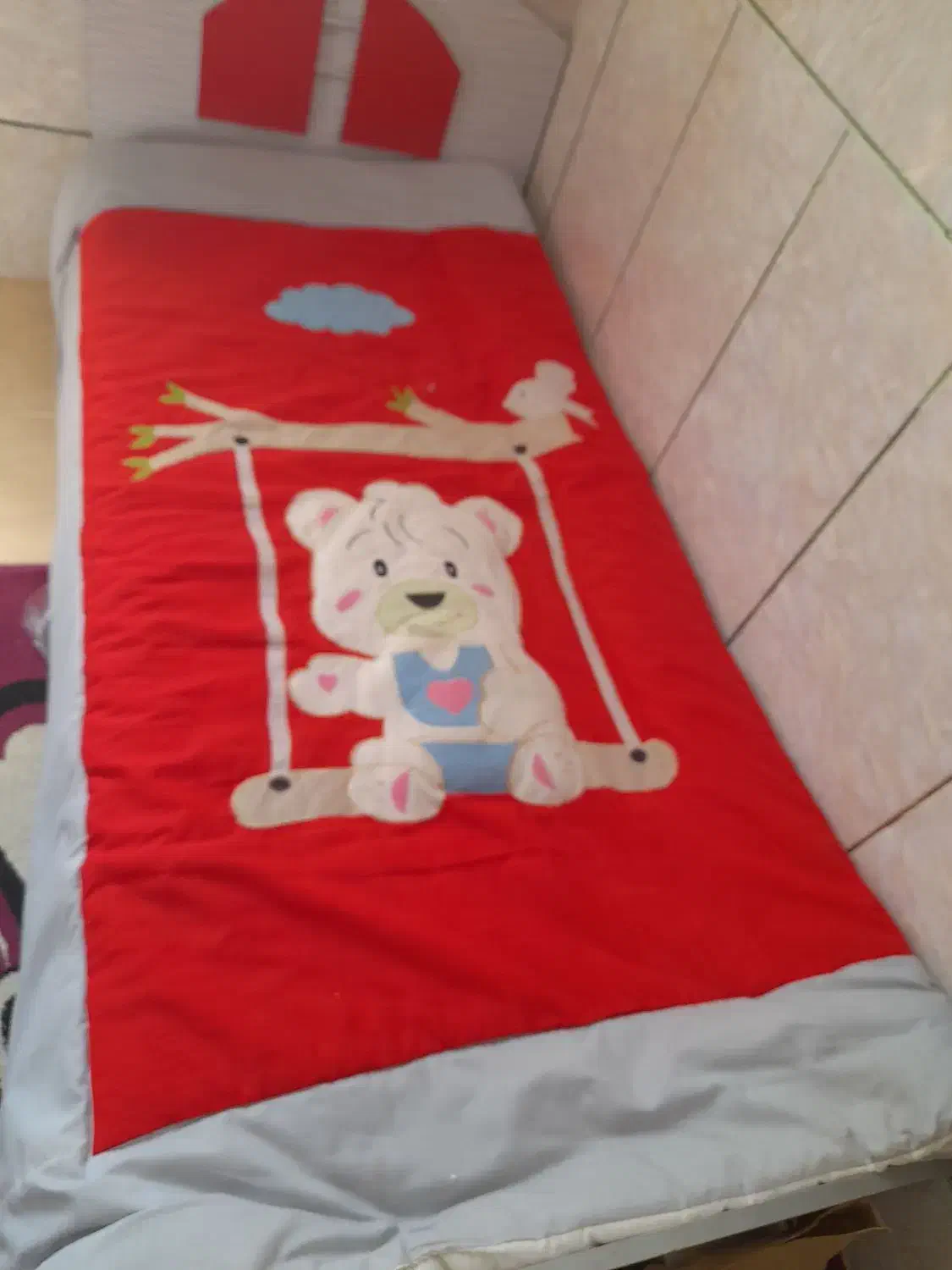 کمد وتخت نوجوان|تخت و سرویس خواب|رفسنجان, |دیوار