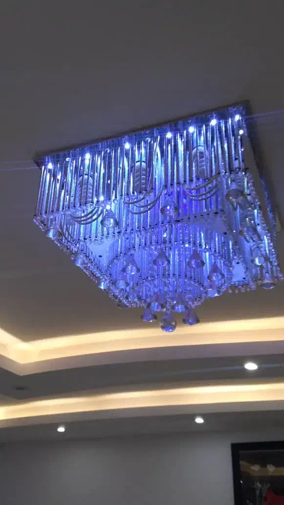 دو عدد لوستر پذیرایی و اشپزخانه|لوستر و چراغ آویز|بندر انزلی, انصار الحسین|دیوار