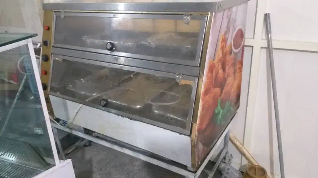 یخچال تاپینگ بستنی ۱۶ لگنه سرخ کن و گرم کن سوخاری|کافی‌شاپ و رستوران|دورود, |دیوار