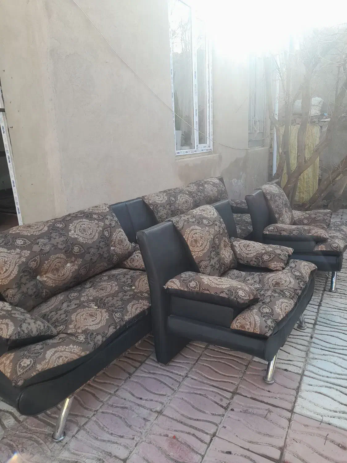 مبل ۷ نفره|مبلمان خانگی و میز عسلی|خوشاب, |دیوار