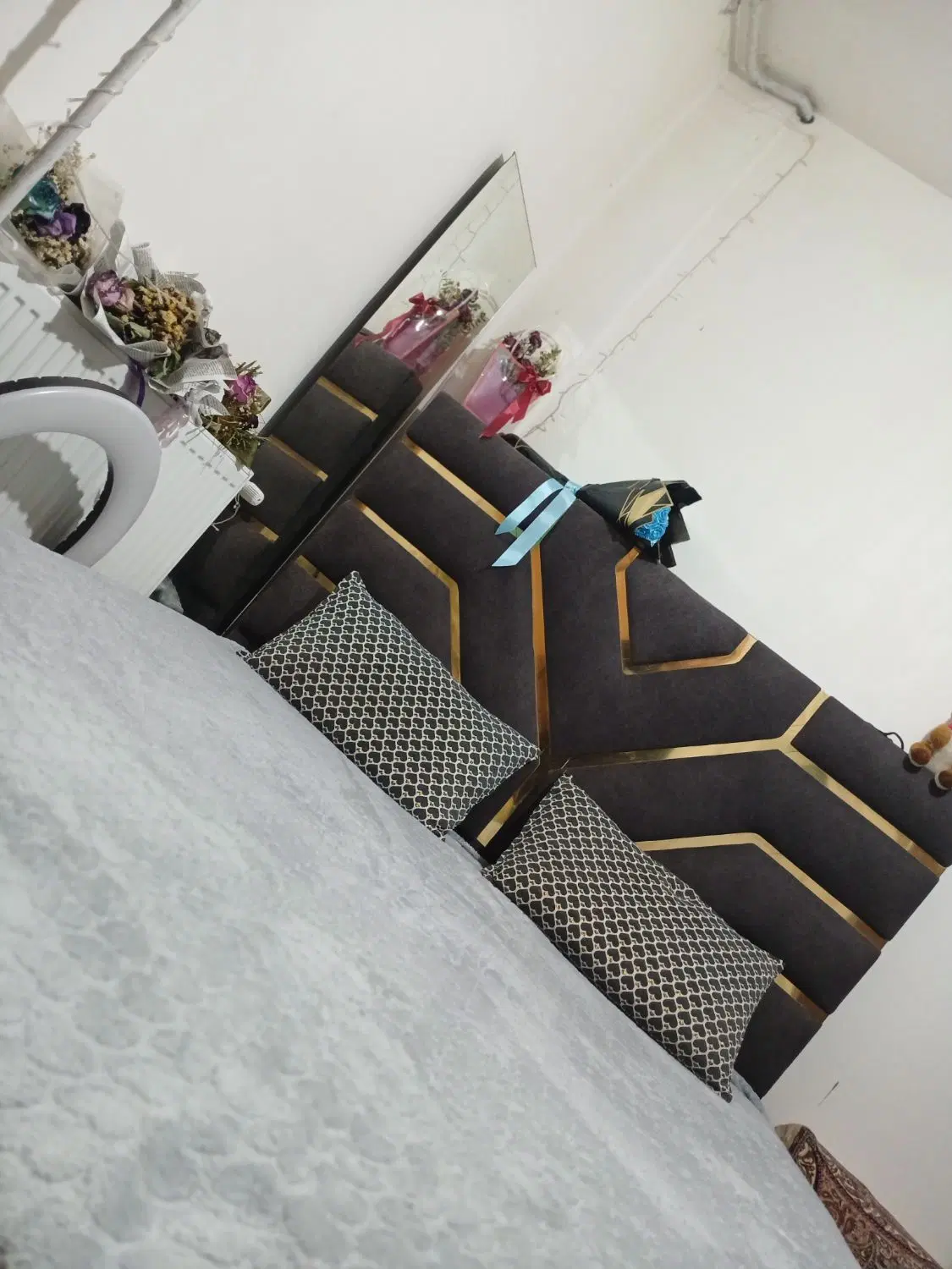 تخت خاب|تخت و سرویس خواب|شازند, |دیوار