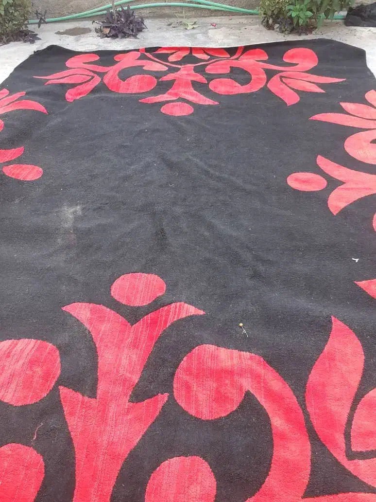 گلیم فرش ۱۵ متری کارکرده|فرش|نورآباد ممسنی, |دیوار