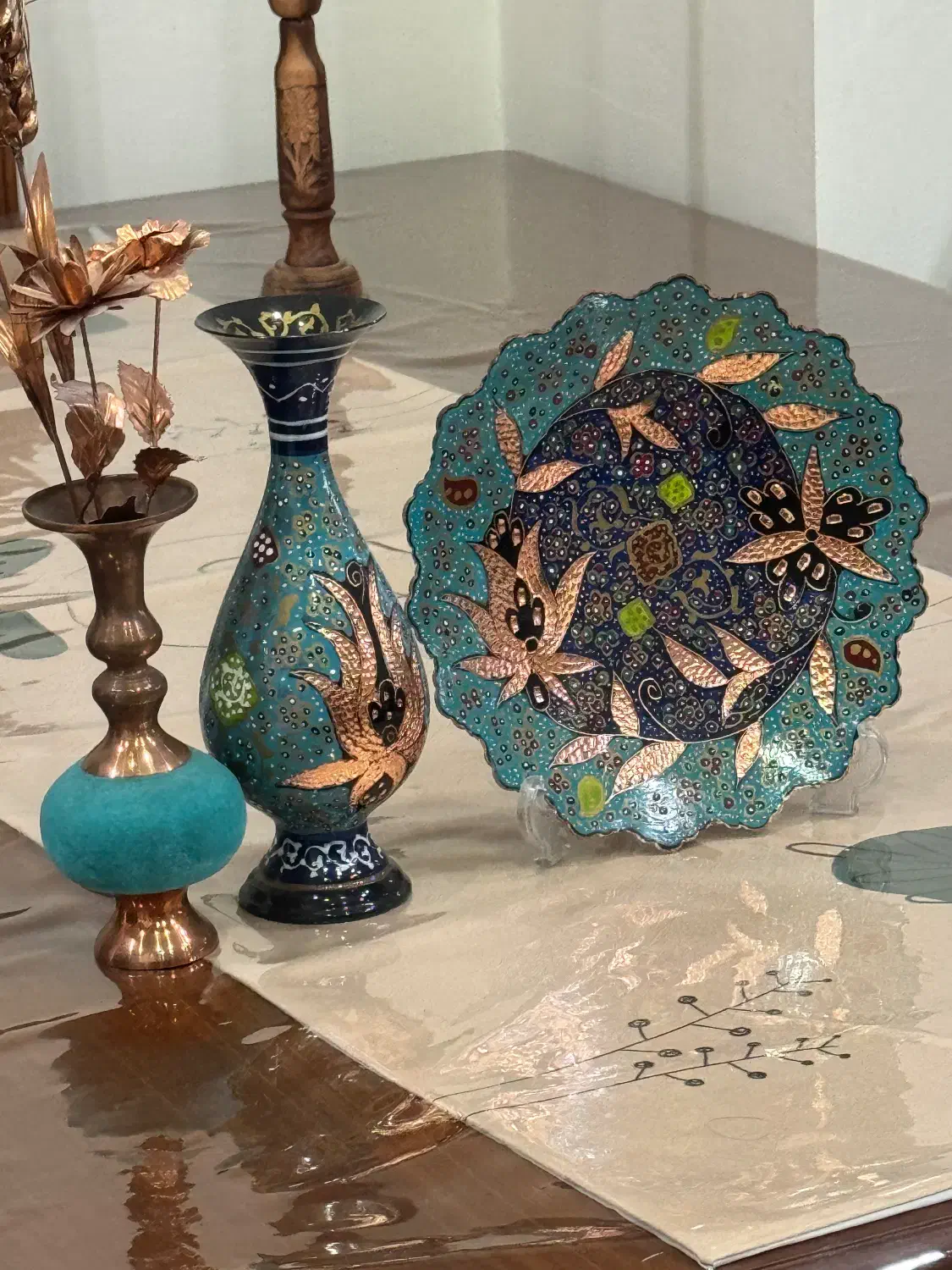 ست مسی|صنایع دستی و سایر لوازم تزئینی|تهران, هوانیروز|دیوار