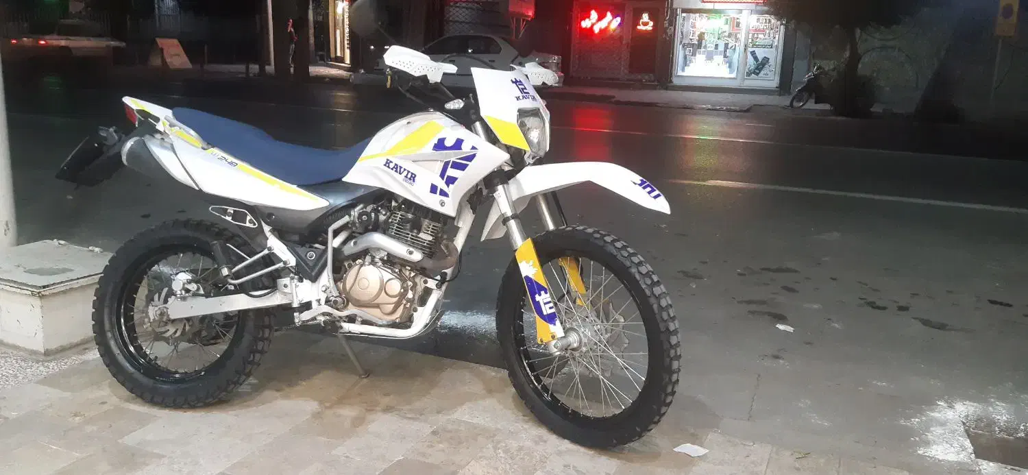 موتو بدون توضیح مشابه صفر کارکرد ۱۲هزارتا فقط شهر|موتورسیکلت|گنبد کاووس, |دیوار